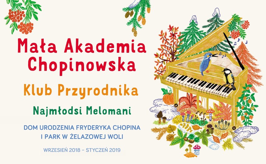 Wydarzenia kulturalne przygotowane przez Muzeum Fryderyka Chopina w Żelazowej Woli