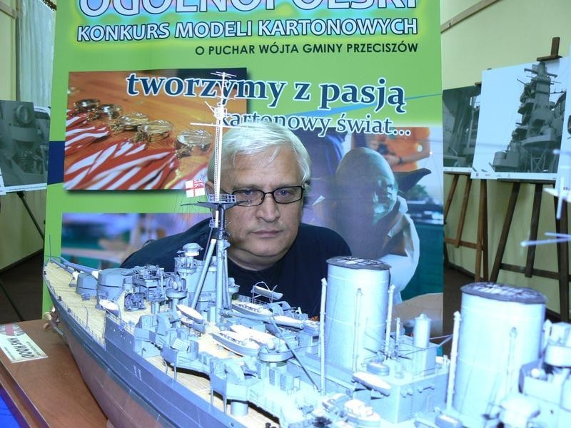 Mistrz Europy Andrzej Zemła, modelarz Orła Przeciszów