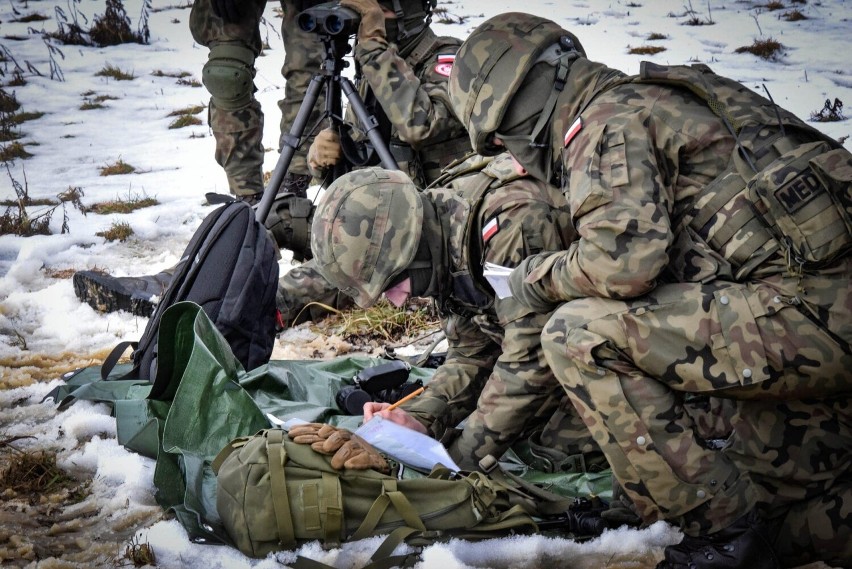 Szkolenie i ćwiczenia podkarpackich podhalańczyków.