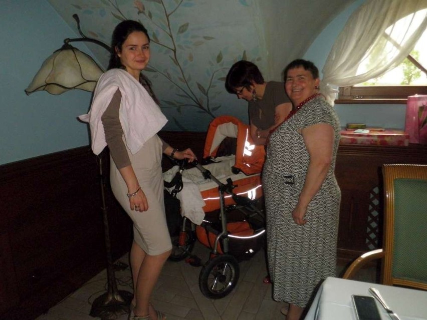 Rodzina Zofii Jankowskiej (z prawej). Obok córka Kamila i...