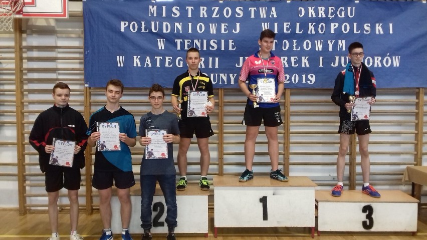 Dwa medale Roberta Baranowskiego w Mistrzostwach Okręgu Południowej Wielkopolski