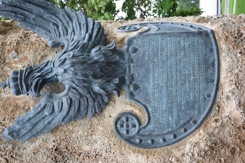Pomnik Zbrodni Katyńskiej stanął w Pruszczu w 2021 roku