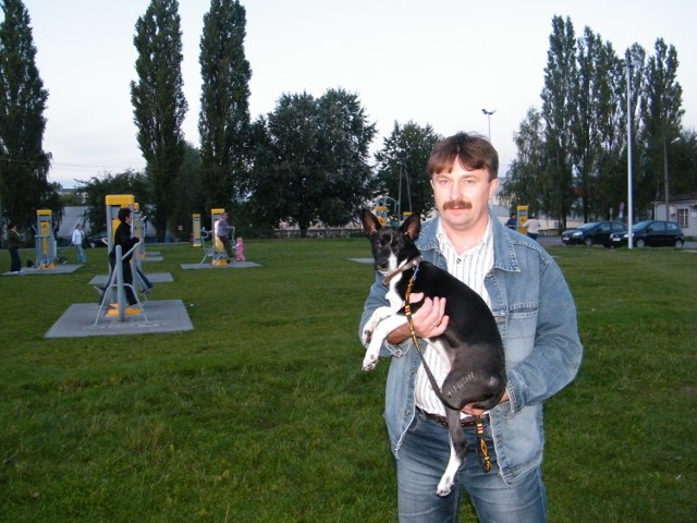 Nie mogę doczekać się zmian w parku - mówi Piotr Lepszy, który lubi tu spacerować z psem Czesiem