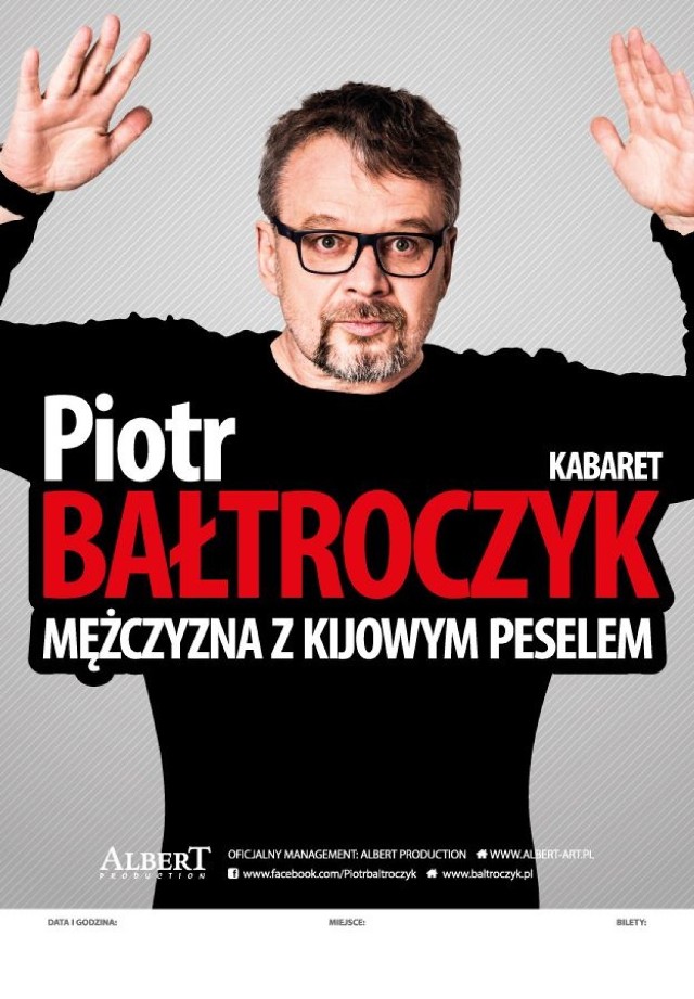 Nowy Dwór Gdański. Zmieniony termin spotkania z Piotrem Bałtroczykiem. Wystąpi 27 stycznia 2019 roku w Żuławskim Ośrodku Kultury.