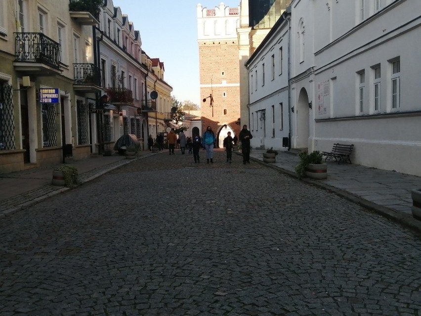 W niedzielę w Sandomierzu było wielu turystów