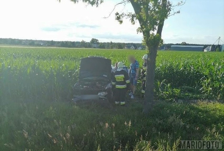 Wypadek w Jełowej w powiecie opolskim.