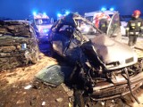 Wypadek na obwodnicy Kocka: Zderzyły się 2 samochody, nie żyje jedna osoba (ZDJĘCIA, WIDEO)