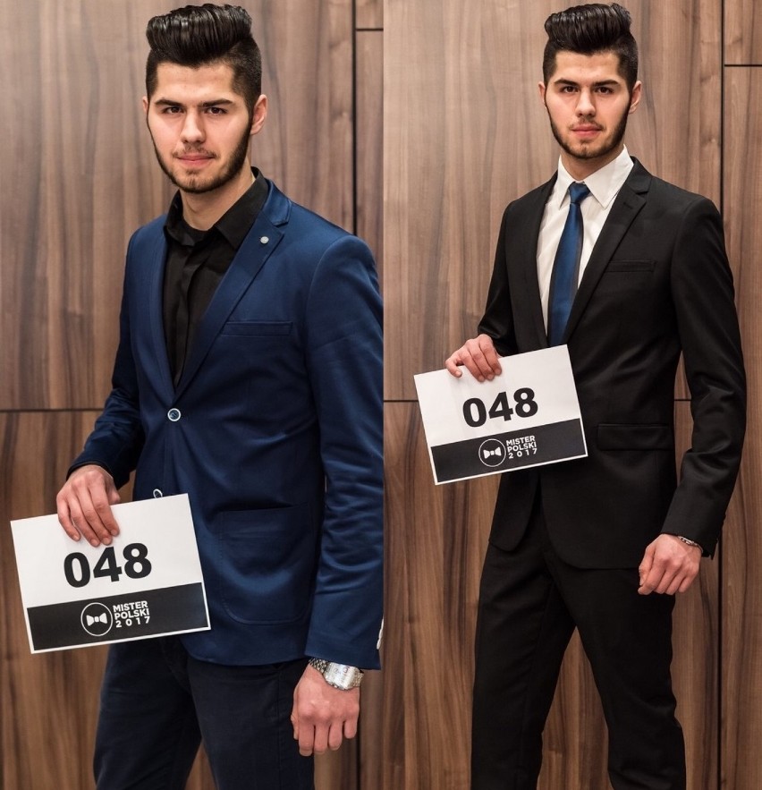 19-letni sieradzanin Wiktor Kucharek walczy o tytuł Mister Polski 2017. Jest głosowanie internautów