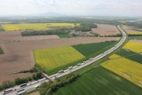 Plan budowy autostrady A4 i drogi S5  w powiecie świdnickim: przez wsie, lasy, Dolinę Rzeki Bystrzycy...