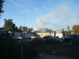 Gęsty dym nad Letnicą - palił się pustostan