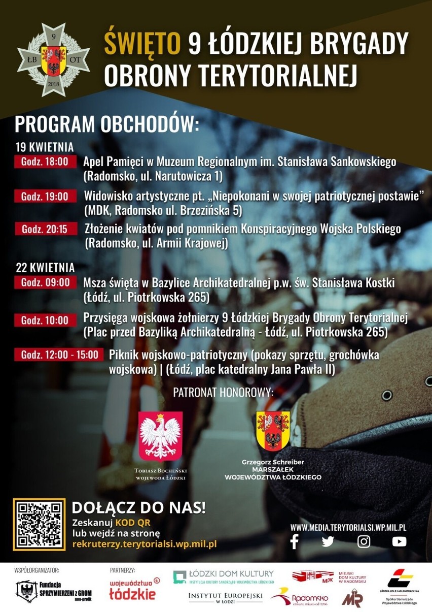 W Radomsku świętować będzie 9 Łódzka Brygada Obrony...