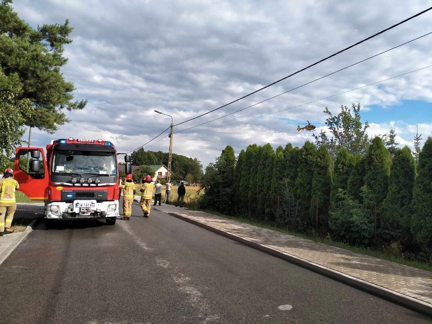 Wypadek w miejscowości Józefowo (gm. Izbica Kujawska)