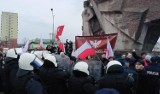 Jacek Międlar w Dąbrowie Górniczej. Manifestacja rozwiązana przez prezydenta. Skandaliczne hasła byłego księdza - nacjonalisty