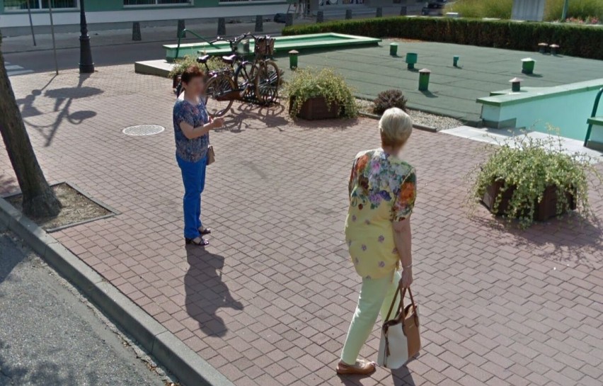 Wieluń w Google Street View - sierpień 2019 r.