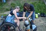 Wapienniki w Sulejowie: W sobotę, 17.07.2021 nurkowali niepełnosprawni ZDJĘCIA