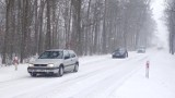 Koszmarne warunki jazdy na drogach w powiecie piotrkowskim w poniedziałek, 08.02.2020 ZDJĘCIA