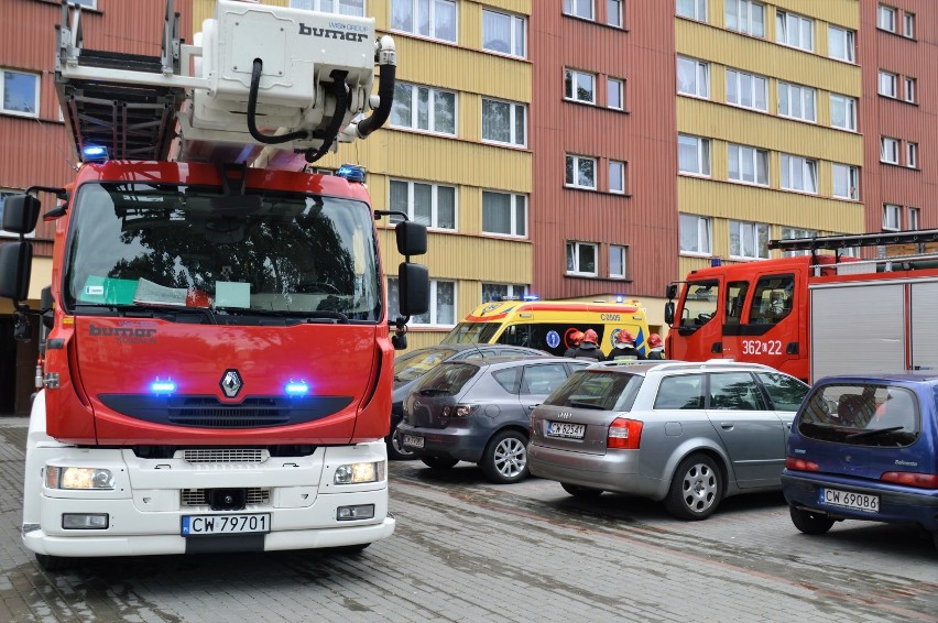 Pożar w mieszkaniu na ul. Ostrowskiej