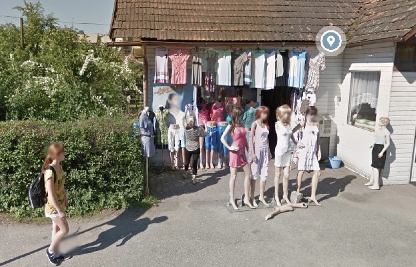 Limanowianie na zakupach okiem kamery Google Street View