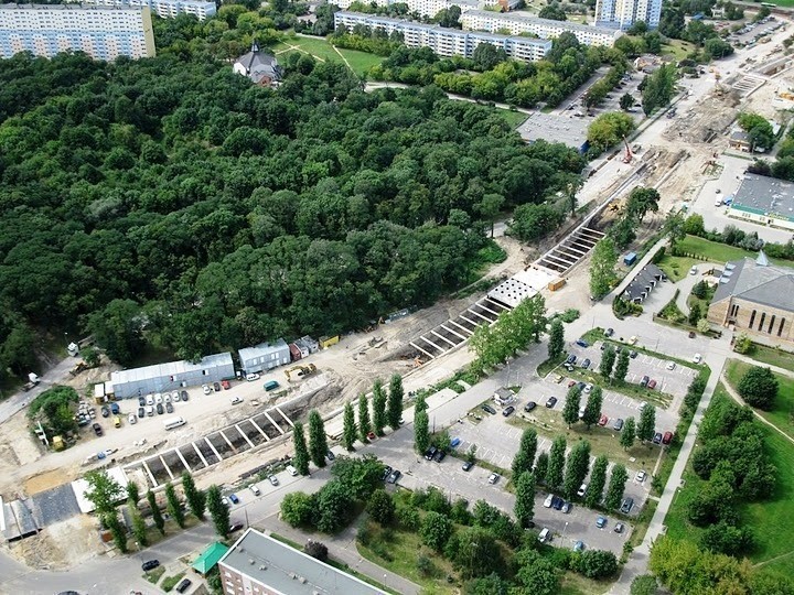 Budowa trasy tramwajowej na Franowo