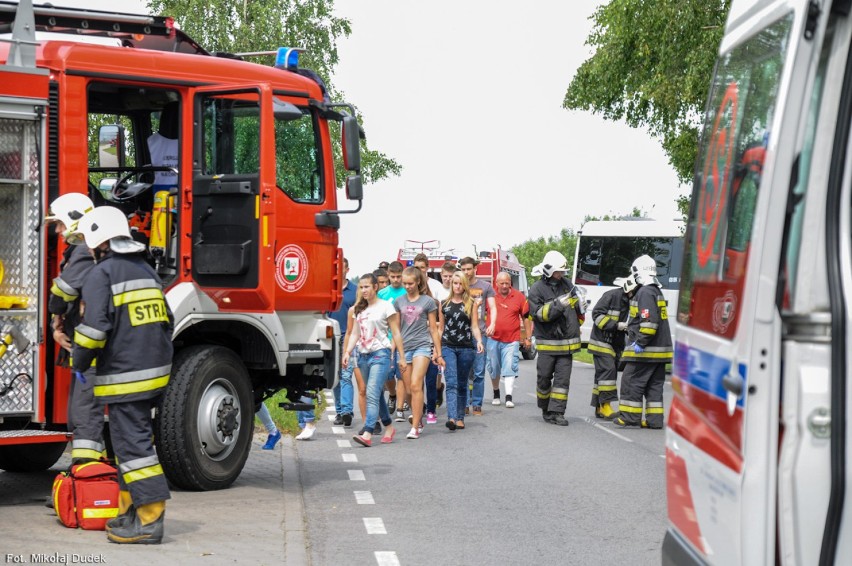 Masowy wypadek w Polanowie (gm. Wyrzysk)