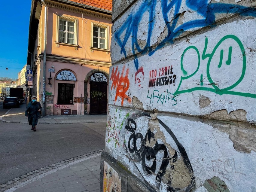 Pseudograffiti szpeci Kraków