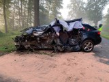 Śmiertelny wypadek za Białośliwiem. Zginął 20-letni kierowca! 