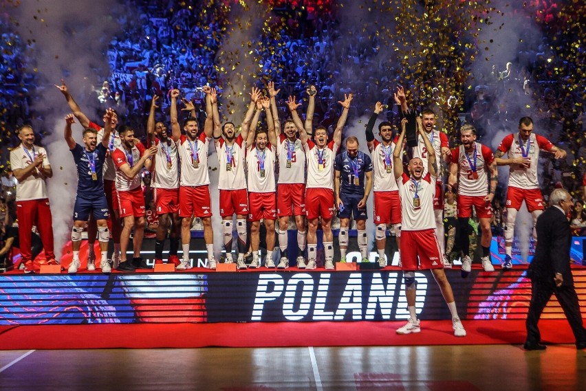 Mecz Polska - Stany Zjednoczone w finale Ligi Narodów...