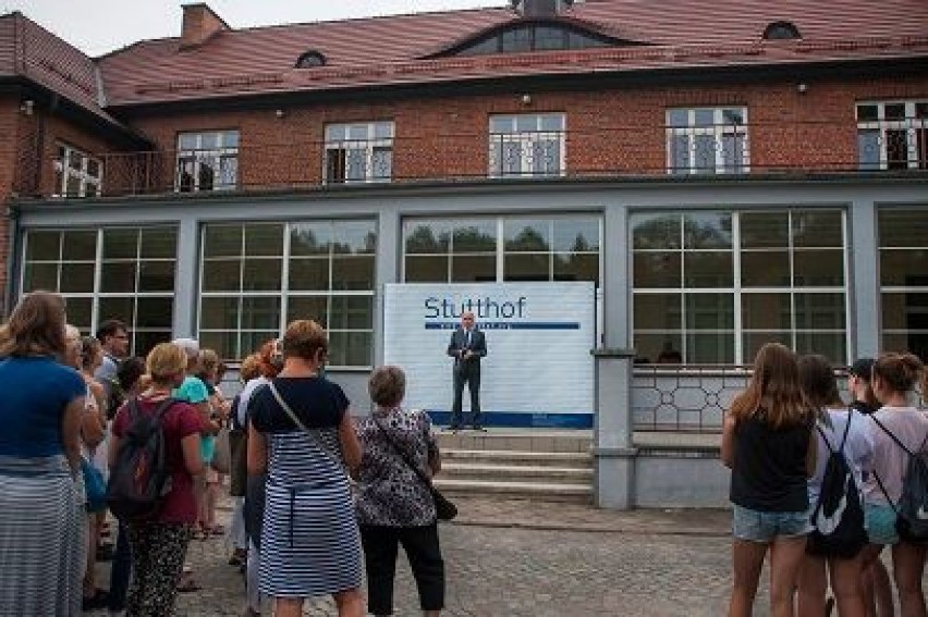 Sztutowo. W Muzeum Stutthof odbyło się specjalne zwiedzanie...