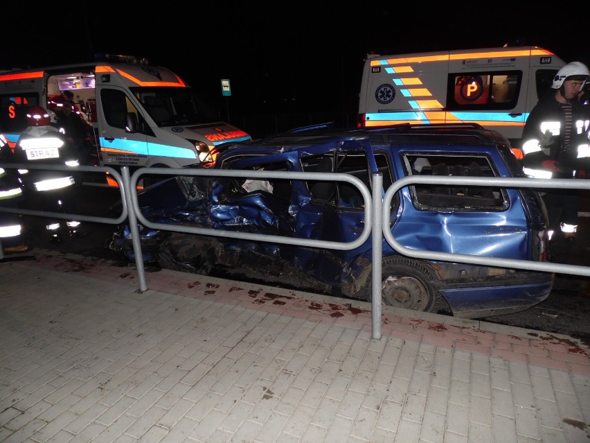 5 osób zostało rannych w wypadku w Przytocznie