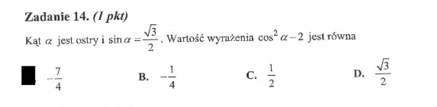 matura 2013 matematyka odpowiedzi