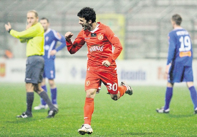 Bośniak Velibor Durić zdobył dla Widzewa ostatniego gola w rundzie i został ojcem Vuka
