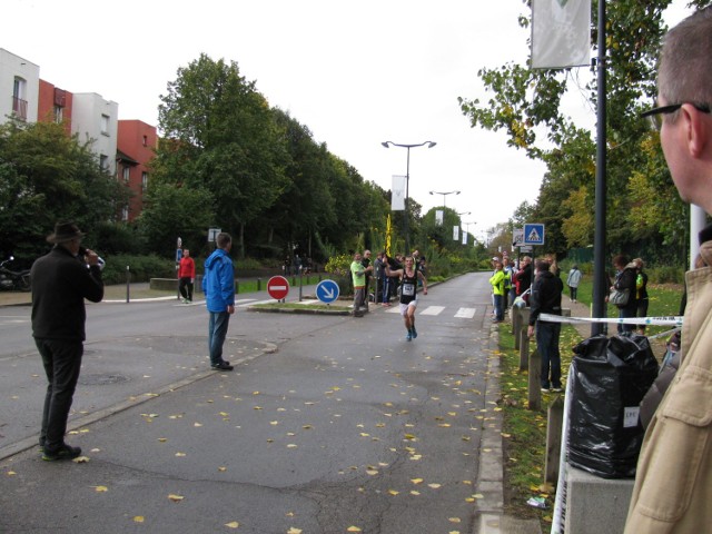 Krzysztof Garbowski na mecie maratonu w Val de Reuil - gratulujemy świetnego startu w Gdańsku!