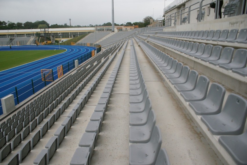 Stadion w Kaliszu czeka na odbiór techniczny