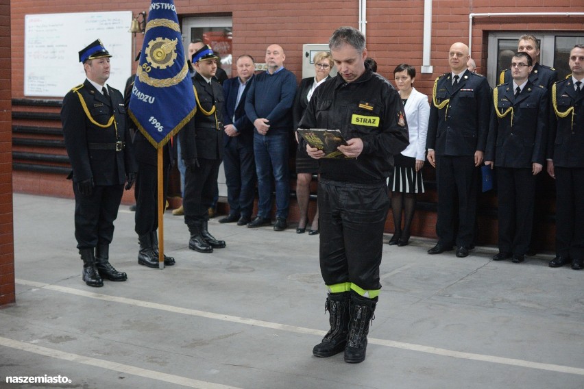 Dariusz Sengerski, zastępca dowódcy komendy straży pożarnej w Grudziądzu, odchodzi na emeryturę [zdjęcia, wideo]