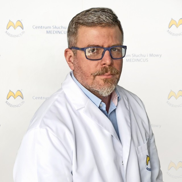 dr n. med. Krzysztof Orłowski, kierownik Częstochowskiego Centrum Słuchu i Mowy MEDINCUS