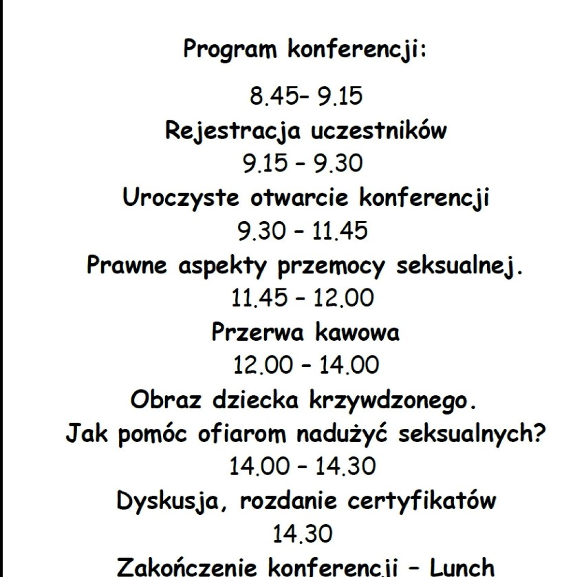 Nowy Dwór Gdański. Konferencja w Specjalnym Ośrodku Szkolno-Wychowawczym. Ważny temat