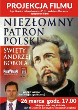 Film o św. Andrzeju Boboli w Sieradzu. Projekcja w niedzielę 26 marca w sali przy kolegiacie