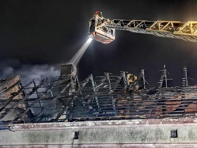 Pożar w Karczowie wybuchł 4 marca 2021 roku.