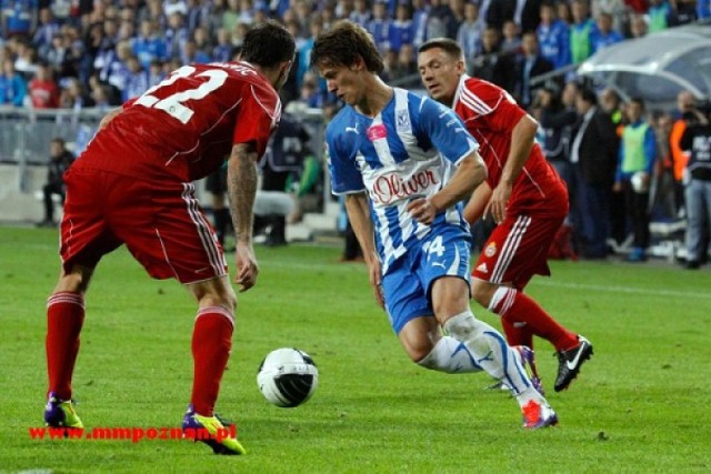 Wisła Kraków zdecydowanie pokonała w Poznaniu drużynę Lecha 1:0 ...