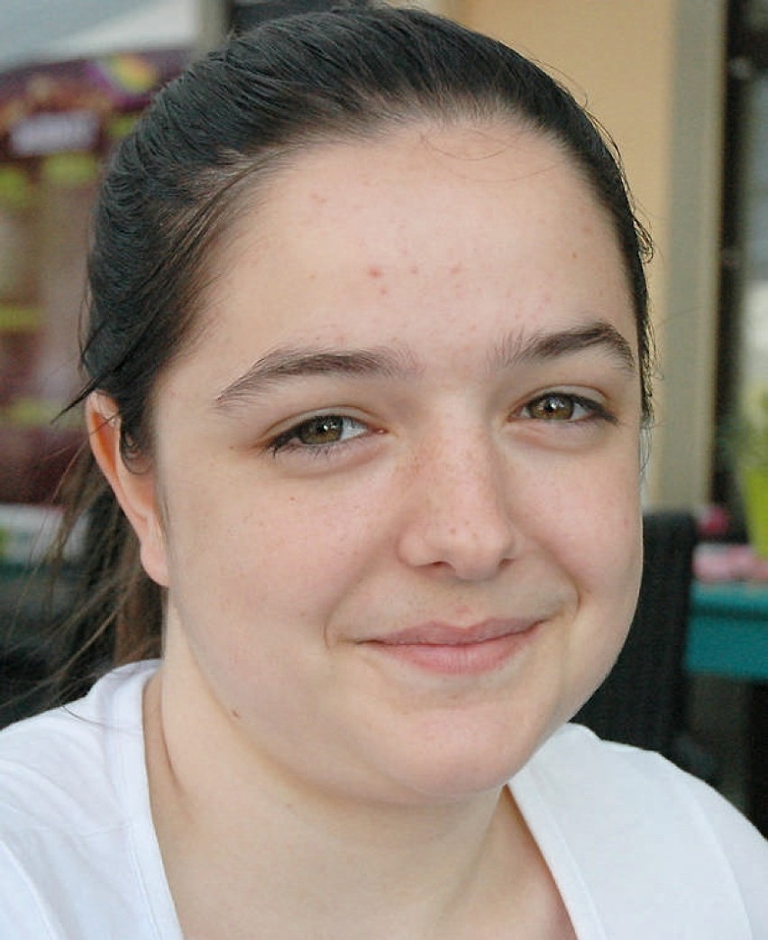 Michalina Pyszorska, uczennica szkoły średniej
