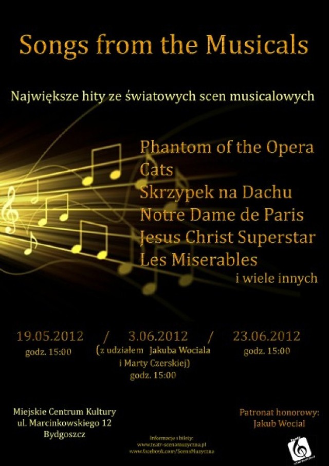 Kolejny koncert "Songs From The Musicals" odbędzie się 23 ...