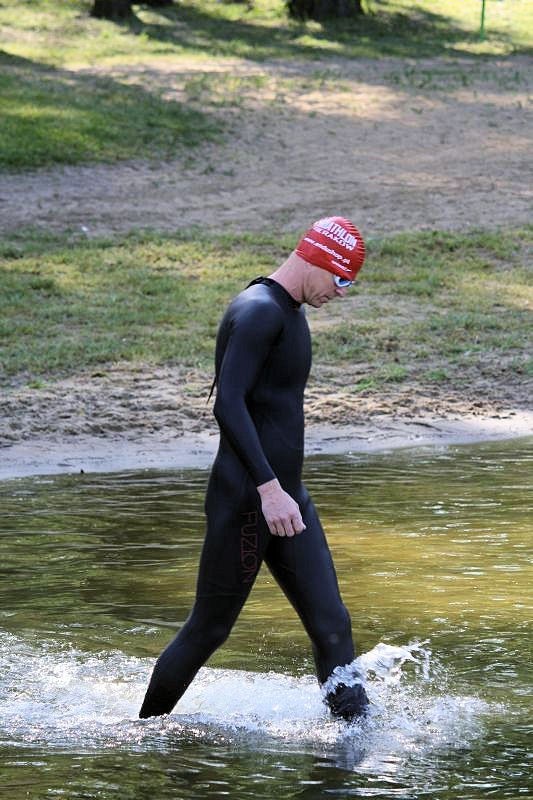 Triathlon Sieraków 2012 - Pływanie [GALERIA]