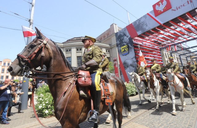 W centrum Katowice miała miejsce rekonstrukcja wydarzeń z 20 czerwca 1922 roku