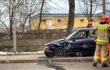 Wypadek w Radzionkowie: Zderzenie samochodów, mocno się korkuje 