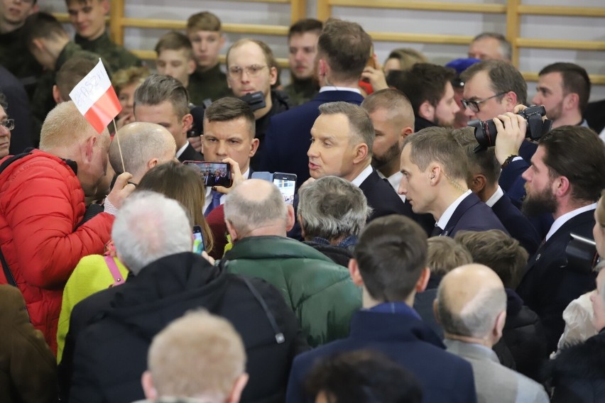 Prezydent RP Andrzej Duda z wizytą w Brzezinach