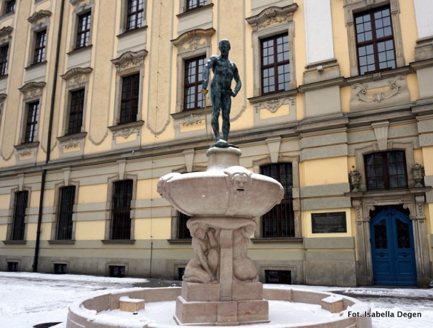 Fontanna z Szermierzem – wrocławska fontanna zlokalizowana...