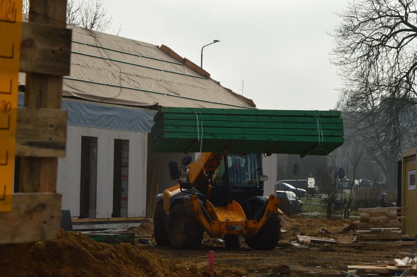 W Świebodzinie, przy ulicy Akacjowej, trwa budowa nowego...