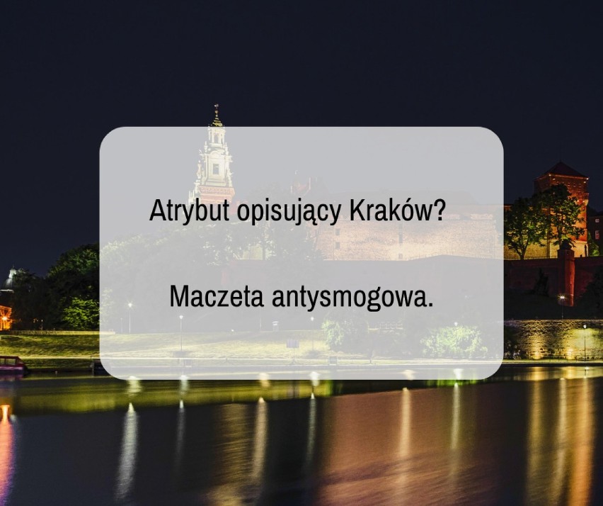 Miasto smogu, korków i skąpców? Oto TOP 10 dowcipów o Krakowie!