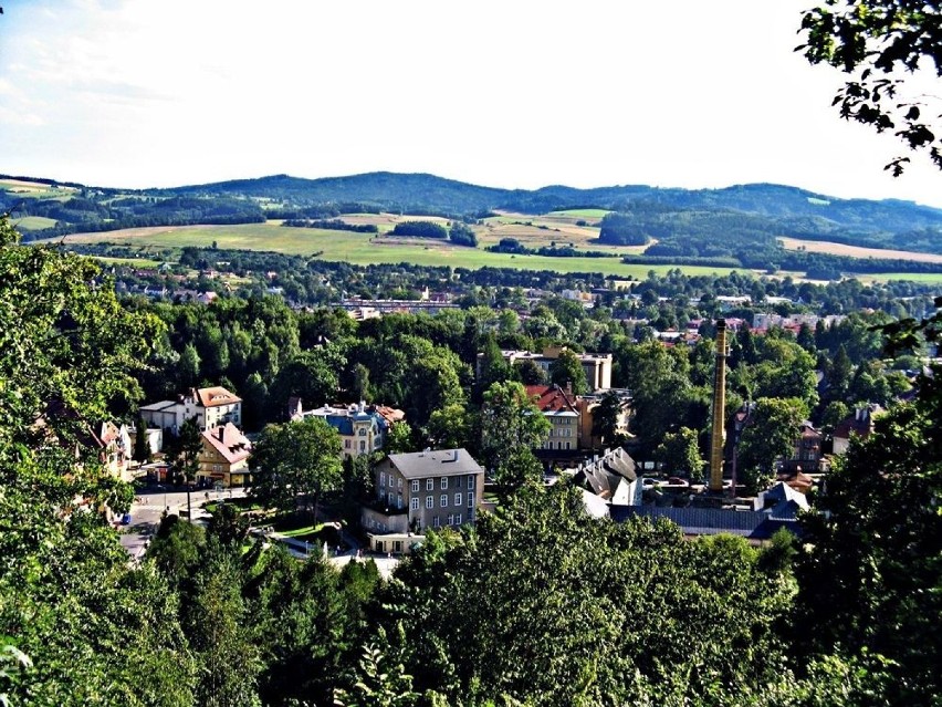 Widok na Kudowę Zdrój.Fot. Rafał Grząślewicz