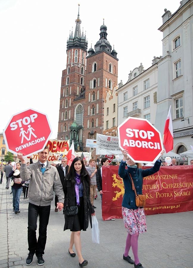 Kraków: marsz dla Życia i Rodziny [ZDJĘCIA]